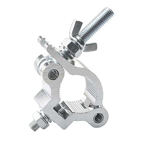 Klemmen für Lichter Bühne Beleuchtung Zubehör, Beleuchtung O Clamp Dj Light Pole Clamp Quick Release Truss Clamp, Stage Light Clamp Moving Head Light Hooks für Truss 38mm-42mm von wecan