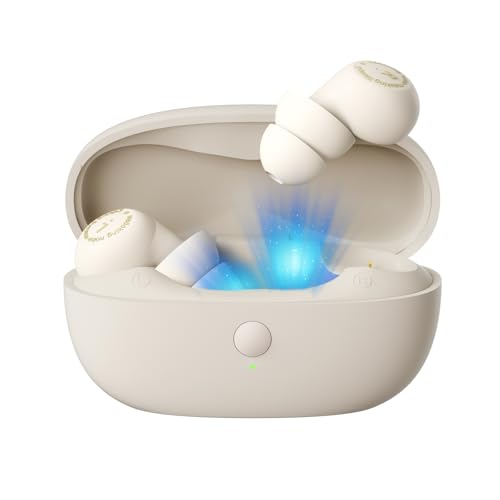 Komfortable Schlaf-Ohrhörer, App-Steuerung, geräuschblockierend, klein, Bluetooth, unsichtbare kleine Schlafknospen, Design für die ganze Nacht, 8 Stunden Spielzeit für Seitenschläfer Komfortable Schlaf-Ohrhörer, App-Steuerung, geräuschblockierend, klein, Bluetooth, unsichtbare kleine Schlafknospen, Design für die ganze Nacht, 8 Stunden Spielzeit für Seitenschläfer von wedoking