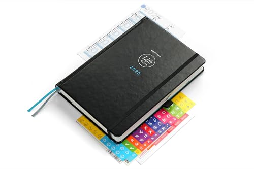 LifeCoach Wochenplaner 2025 Plus A5 – Bibelbasierte Impulse & Reflexionsgeber | 7-Tage-Wochenplanung, Tages- und Monatsziele | Persönlichkeitsentwicklung & Zeitmanagement Kalender von weekview
