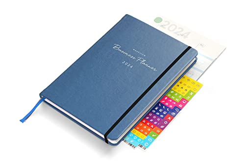 weekview Business Planner 2024 A5+ blue edition - Ihr Erfolgsplaner | Premium Kalender für professionelle Planung und Zeitmanagement, Wochen- und Monatsübersicht, Notizseiten, Hardcover weekview Business Planner 2024 A5+ blue edition - Ihr Erfolgsplaner | Premium Kalender für professionelle Planung und Zeitmanagement, Wochen- und Monatsübersicht, Notizseiten, Hardcover von weekview