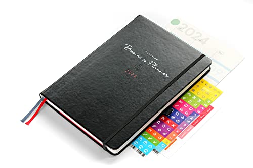 weekview Business Planner Plus 2024 A5+ 'Your Calendar as a Plan for Success' - with Pocket, Pen Loop, and Tabbed Index weekview Business Planner Plus 2024 A5+ 'Your Calendar as a Plan for Success' - with Pocket, Pen Loop, and Tabbed Index von weekview