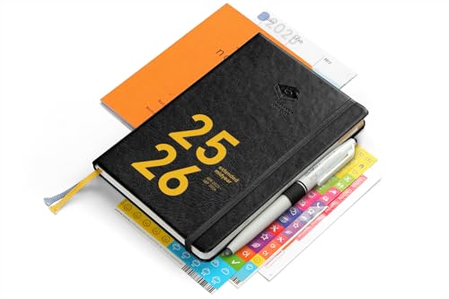 weekview compact extended midyear Premium 25/26 - Der clevere 18-Monate Organizer! Von Apr 2025 bis Sep 2026 A6+ von weekview