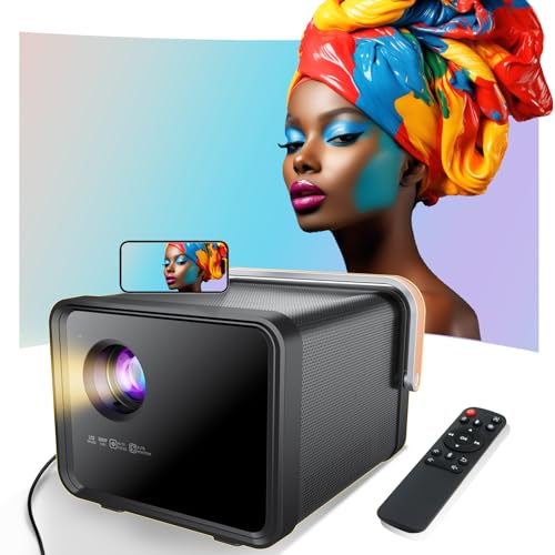 Weelikeit Beamer, 4K Full HD 1080P Beamer, Smart Projector 5G WiFi 6 BT 5.0, Home Tragbare Beamer Heimkino, Outdoor projektor mit automatischer Keystone Funktion, kompatibel mit Smartphone Weelikeit Beamer, 4K Full HD 1080P Beamer, Smart Projector 5G WiFi 6 BT 5.0, Home Tragbare Beamer Heimkino, Outdoor projektor mit automatischer Keystone Funktion, kompatibel mit Smartphone von weelikeit