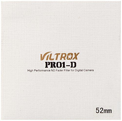 JYC 52 mm Fader ND Graufilter HD einstellbar von Variable ND2 zu ND400 von weeylite