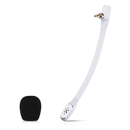Mikrofon-Ersatz für Astro A40 TR A40 Gaming-Headset, abnehmbares Geräuschunterdrückung, weißes Mikrofon mit Schaumstoffabdeckung, funktioniert auf PS5, PS4, Xbox Series X/S Mikrofon-Ersatz für Astro A40 TR A40 Gaming-Headset, abnehmbares Geräuschunterdrückung, weißes Mikrofon mit Schaumstoffabdeckung, funktioniert auf PS5, PS4, Xbox Series X/S von weishan