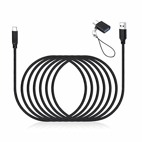 weishan USB C Kabel für Elgato HD60 S+, HD60 X Game Capture Card & Wave 3, XLR Kondensator Mic - Super Schnellladekabel mit Adapter, 2 m lang von weishan