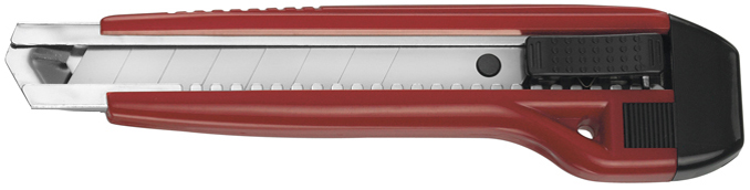 WESTCOTT Cutter Premium, Klinge: 18 mm, rot/schwarz von westcott