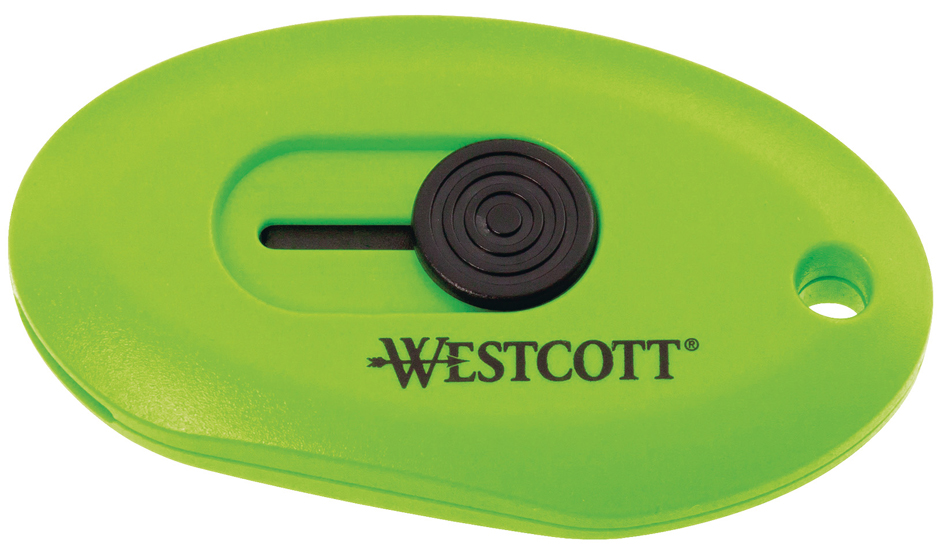 WESTCOTT Mini-Cutter Keramik, Klinge: 31 mm, grün von westcott