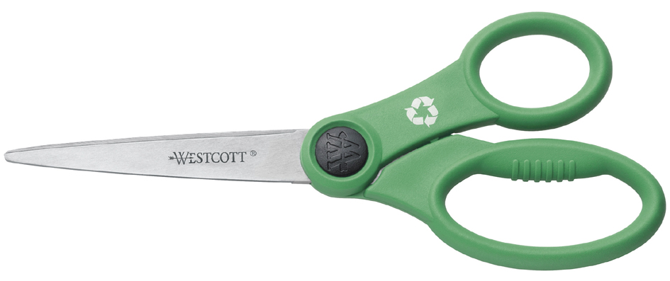 WESTCOTT Schere KleenEarth, Länge: 130 mm, grün WESTCOTT Schere KleenEarth, Länge: 130 mm, grün von westcott