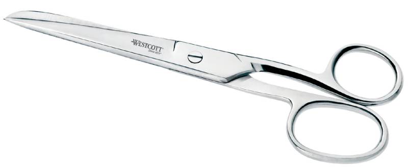 WESTCOTT Universalschere STEEL, Länge: 210 mm, spitz von westcott