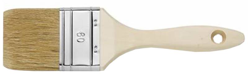 WESTEX Flachpinsel helle Naturborste 9. Stärke, 70 mm von westex