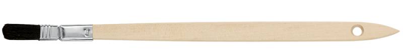 WESTEX Plattpinsel schwarze Naturborste, 25 mm, gebogen von westex