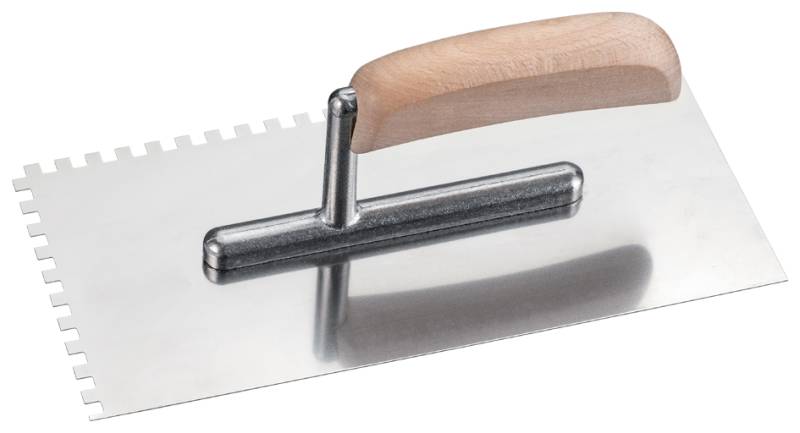 WESTEX Zahnkelle Edelstahl, 270 x 130 mm, Zahnung 6x6 mm von westex