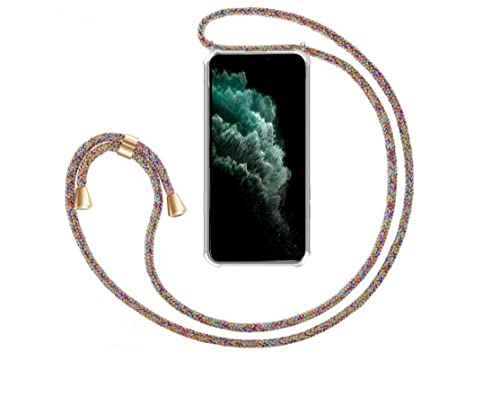 Handycase mit Kordel für Samsung-Modelle Samsung Galaxy S20 Ultra Rainbow/Gold von westwindstore