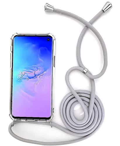 Handycase mit Kordel für Samsung-Modelle Samsung Galaxy A52 Grau/Silber Handycase mit Kordel für Samsung-Modelle Samsung Galaxy A52 Grau/Silber von westwindstore