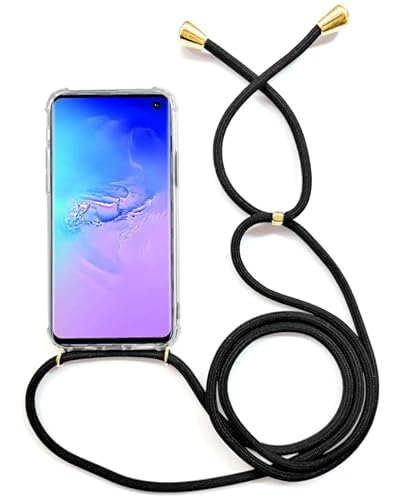 Handycase mit Kordel für Samsung-Modelle Samsung Galaxy Note 10 Plus Schwarz/Gold Handycase mit Kordel für Samsung-Modelle Samsung Galaxy Note 10 Plus Schwarz/Gold von westwindstore