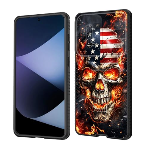wiaekosef Schutzhülle für Galaxy S25 Edge, integrierte Schiebe-Kamera-Objektivabdeckung, strapazierfähig, stoßfest, doppellagig, Schutzhülle für Samsung Galaxy S25 Edge 2025, amerikanische Flagge wiaekosef Schutzhülle für Galaxy S25 Edge, integrierte Schiebe-Kamera-Objektivabdeckung, strapazierfähig, stoßfest, doppellagig, Schutzhülle für Samsung Galaxy S25 Edge 2025, amerikanische Flagge von wiaekosef