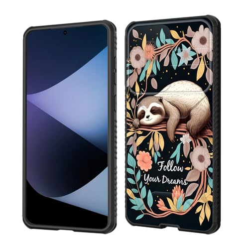 wiaekosef Schutzhülle für Galaxy S25 Edge, integrierte Schiebe-Kamera-Objektivabdeckung, strapazierfähig, stoßfest, doppellagig, Schutzhülle für Samsung Galaxy S25 Edge 2025, süßes Baby-Faultier auf wiaekosef Schutzhülle für Galaxy S25 Edge, integrierte Schiebe-Kamera-Objektivabdeckung, strapazierfähig, stoßfest, doppellagig, Schutzhülle für Samsung Galaxy S25 Edge 2025, süßes Baby-Faultier auf von wiaekosef