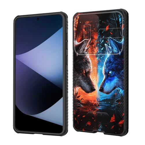 wiaekosef Schutzhülle für Galaxy S25 Edge, integrierte Schiebe-Kamera-Objektivabdeckung, strapazierfähig, stoßfest, doppellagig, für Samsung Galaxy S25 Edge 2025, Cool Wolf wiaekosef Schutzhülle für Galaxy S25 Edge, integrierte Schiebe-Kamera-Objektivabdeckung, strapazierfähig, stoßfest, doppellagig, für Samsung Galaxy S25 Edge 2025, Cool Wolf von wiaekosef