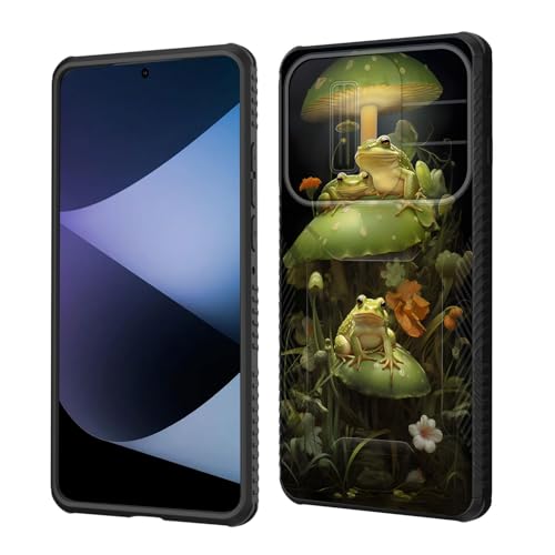 wiaekosef Schutzhülle für Moto Edge 2025, integrierte Schiebe-Kamera-Objektivabdeckung, strapazierfähig, stoßfest, doppellagig, Schutzhülle für Motorola Moto Edge 2025, niedlicher Froschpilz wiaekosef Schutzhülle für Moto Edge 2025, integrierte Schiebe-Kamera-Objektivabdeckung, strapazierfähig, stoßfest, doppellagig, Schutzhülle für Motorola Moto Edge 2025, niedlicher Froschpilz von wiaekosef