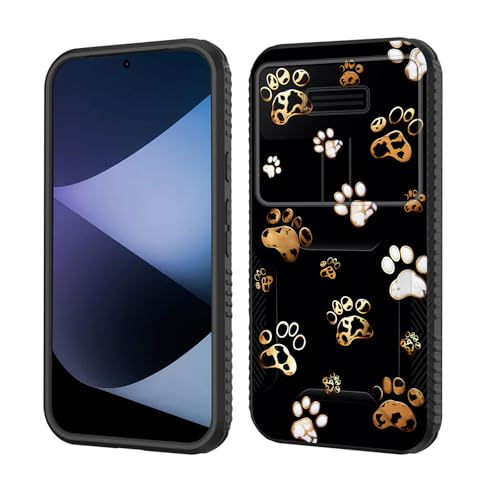 wiaekosef Schutzhülle für Pixel 9 Pro XL, integrierte Schiebe-Kamera-Objektivabdeckung, strapazierfähig, stoßfest, doppellagig, für Goolge Pixel 9 Pro XL 17,3 cm (6,8 Zoll) 2024, niedliche von wiaekosef