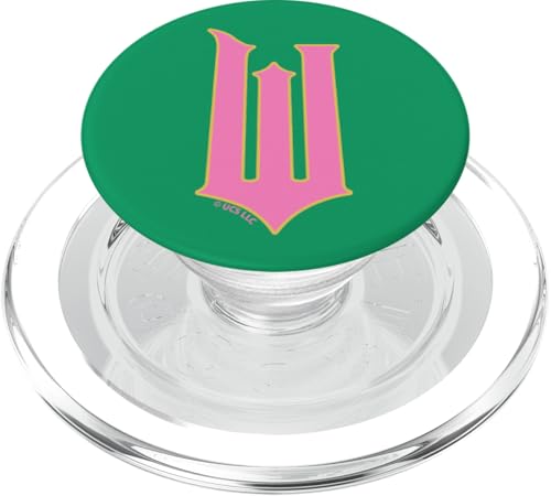 Wicked Movie W Logo Pink Goes Good With Green PopSockets PopGrip für MagSafe von wicked