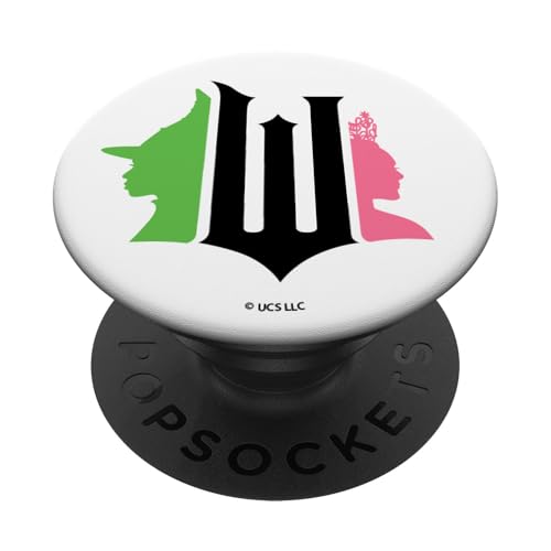 Wicked Pink & Green Front & Back PopSockets Klebender PopGrip von wicked