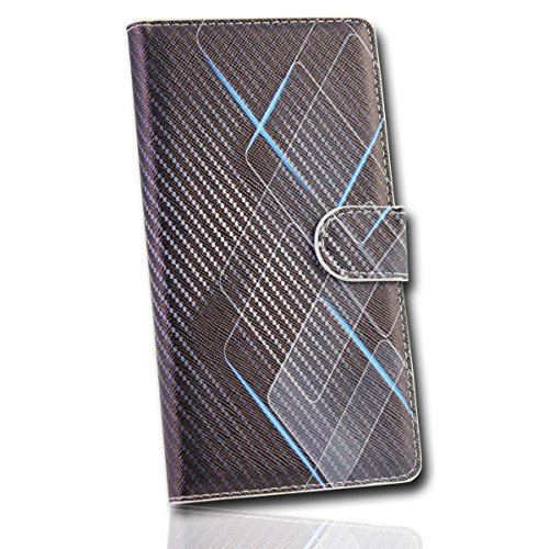 WicoStar Book Style Handy Tasche Design No.2 kompatibel mit Sony Xperia Z2 - Cover Case Hülle Etui Schutzhülle # von CHICHL