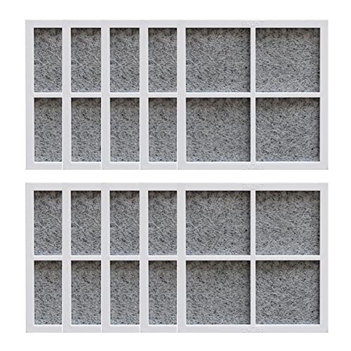 wiianoxd 10 Packungen KüHlschrank Luft Filter für LG LT120F, Frisch Luft Filter für Eite 469918 Teile von wiianoxd