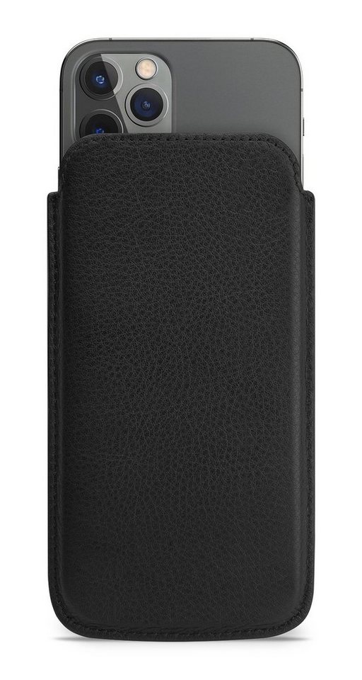 wiiuka Handyhülle sliiv Hülle für iPhone 12 Pro Max, Tasche Handgefertigt - Echt Leder, Premium Case von wiiuka