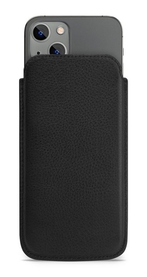 wiiuka Handyhülle sliiv Hülle für iPhone 15, Tasche Handgefertigt - Echt Leder, Premium Case von wiiuka