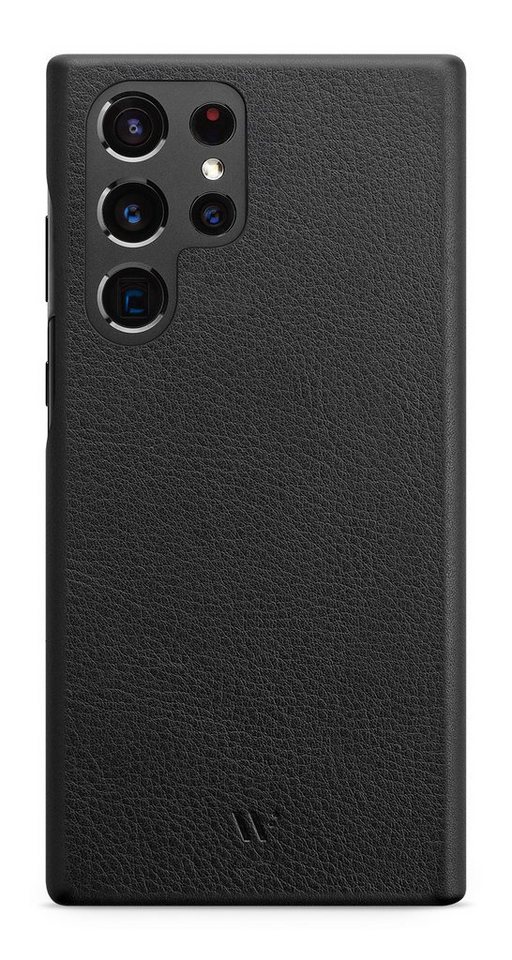 wiiuka Smartphone-Hülle skiin Handyhülle für Samsung Galaxy S23 Ultra, Handgefertigt - Deutsches Leder, Premium Case von wiiuka