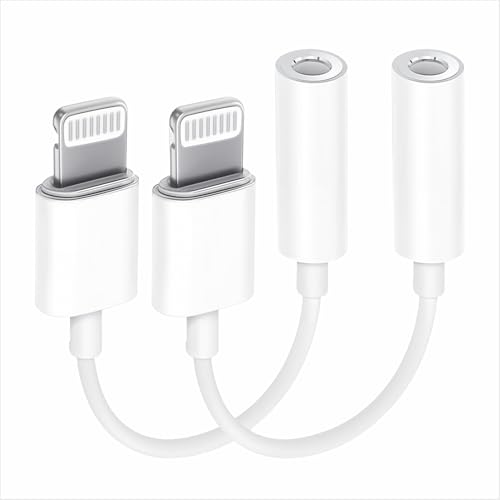 wilcractk Adapter für 3,5-mm-Klinkenstecker auf Kopfhörer, 2-in-1-Audio-Konverter, kompaktes und langlebiges Design, kompatibel mit Standardgeräten, ideal für den täglichen Gebrauch und Reisen, 2 wilcractk Adapter für 3,5-mm-Klinkenstecker auf Kopfhörer, 2-in-1-Audio-Konverter, kompaktes und langlebiges Design, kompatibel mit Standardgeräten, ideal für den täglichen Gebrauch und Reisen, 2 von wilcractk