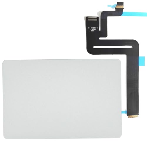 Willhom Ersatz-Touch-Trackpad mit Kabel für MacBook Air 13 Zoll Retina Display A1932 Ende 2018 bis 2019 (Silber) von willhom