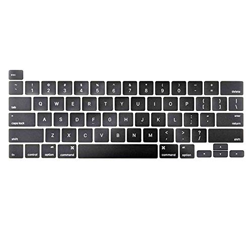 Willhom Tastatur-Tastenkappen, Keycap Full Set von US für MacBook Pro Retina 16 Zoll 2019 (A2141), 13 Zoll 2020 (A2289, A2251) von willhom