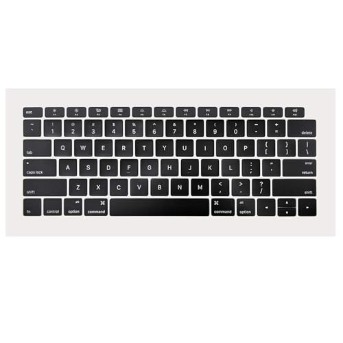 willhom Keycap Tastatur Tasten US Set Ersatz für MacBook Air 13 Zoll Funktionstasten A1932 Ende 2018 bis 2019 von willhom