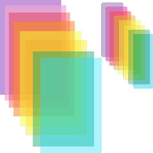 Legasthenie-Overlays, 8 Stück, A4, farbige Overlays für Legasthenie mit 8 Leselinealen, Grün, Lila, Gelb, Blau, Overlays zum Lesen, Legastheniehilfen für Erwachsene und Kinder, ADHS, reduziert Legasthenie-Overlays, 8 Stück, A4, farbige Overlays für Legasthenie mit 8 Leselinealen, Grün, Lila, Gelb, Blau, Overlays zum Lesen, Legastheniehilfen für Erwachsene und Kinder, ADHS, reduziert von winbest