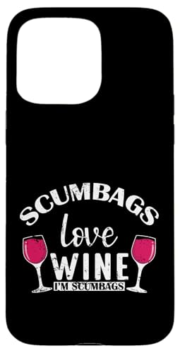 Drecksäcke lieben Wein Ich bin Drecksäcke Hülle für iPhone 15 Pro Max von wine alcohol vine wine cellar grape drink vine