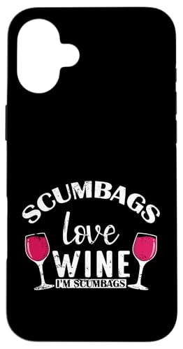 Drecksäcke lieben Wein Ich bin Drecksäcke Hülle für iPhone 16 Plus Drecksäcke lieben Wein Ich bin Drecksäcke Hülle für iPhone 16 Plus von wine alcohol vine wine cellar grape drink vine
