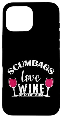 Drecksäcke lieben Wein Ich bin Drecksäcke Hülle für iPhone 16 Pro Max Drecksäcke lieben Wein Ich bin Drecksäcke Hülle für iPhone 16 Pro Max von wine alcohol vine wine cellar grape drink vine