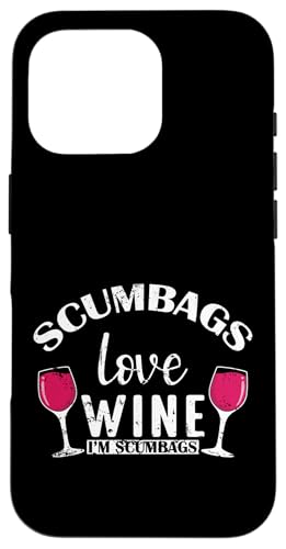 Drecksäcke lieben Wein Ich bin Drecksäcke Hülle für iPhone 16 Pro Drecksäcke lieben Wein Ich bin Drecksäcke Hülle für iPhone 16 Pro von wine alcohol vine wine cellar grape drink vine