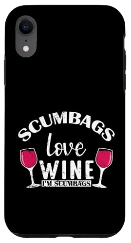 Drecksäcke lieben Wein Ich bin Drecksäcke Hülle für iPhone XR Drecksäcke lieben Wein Ich bin Drecksäcke Hülle für iPhone XR von wine alcohol vine wine cellar grape drink vine