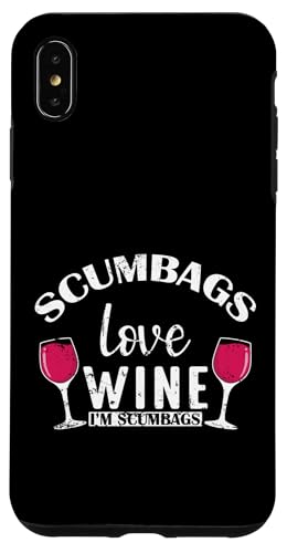 Drecksäcke lieben Wein Ich bin Drecksäcke Hülle für iPhone XS Max Drecksäcke lieben Wein Ich bin Drecksäcke Hülle für iPhone XS Max von wine alcohol vine wine cellar grape drink vine