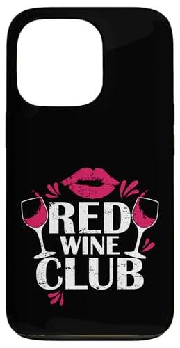 Rotweinclub Hülle für iPhone 13 Pro von wine alcohol vine wine cellar grape drink vine
