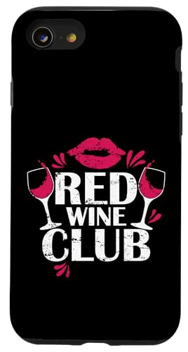 Rotweinclub Hülle für iPhone SE (2020) / 7 / 8 von wine alcohol vine wine cellar grape drink vine