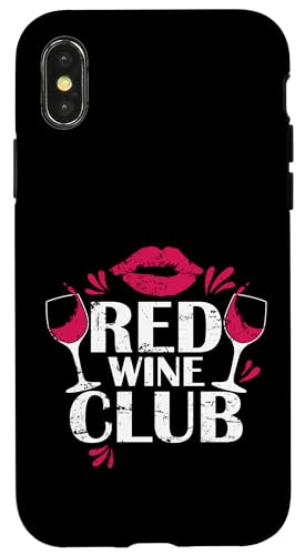 Rotweinclub Hülle für iPhone X/XS Rotweinclub Hülle für iPhone X/XS von wine alcohol vine wine cellar grape drink vine