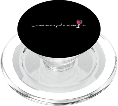 Wein, bitte trinken PopSockets PopGrip für MagSafe Wein, bitte trinken PopSockets PopGrip für MagSafe von wine alcohol vine wine cellar grape drink vine