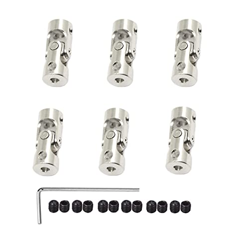 6 Stücke 3mm bis 3mm Gelenkwellenkupplung Kupplung Lenkungsverbinder Drehbare Gelenkkupplung für RC Roboter Boot Auto Crawler Motor 6 Stücke 3mm bis 3mm Gelenkwellenkupplung Kupplung Lenkungsverbinder Drehbare Gelenkkupplung für RC Roboter Boot Auto Crawler Motor von winwill