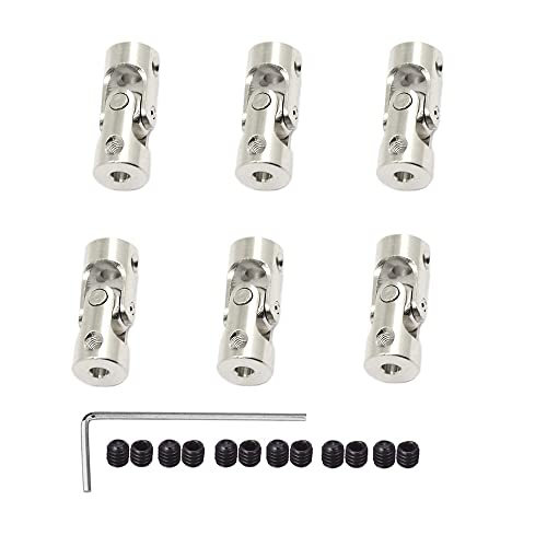 6 Stücke 4mm bis 5mm Gelenkwellenkupplung Kupplung Lenkungsverbinder Drehbare Gelenkkupplung für RC Roboter Boot Auto Crawler Motor 6 Stücke 4mm bis 5mm Gelenkwellenkupplung Kupplung Lenkungsverbinder Drehbare Gelenkkupplung für RC Roboter Boot Auto Crawler Motor von winwill
