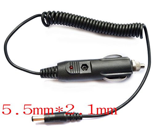 winwill® 12 V KFZ Ladegerät Power Adapter Zigarettenanzünder Kabel 5,5 mm * 2,1 mm von winwill